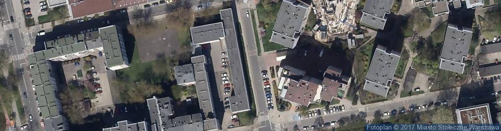Zdjęcie satelitarne Cxxxvi Liceum Ogólnokształcące Specjalne