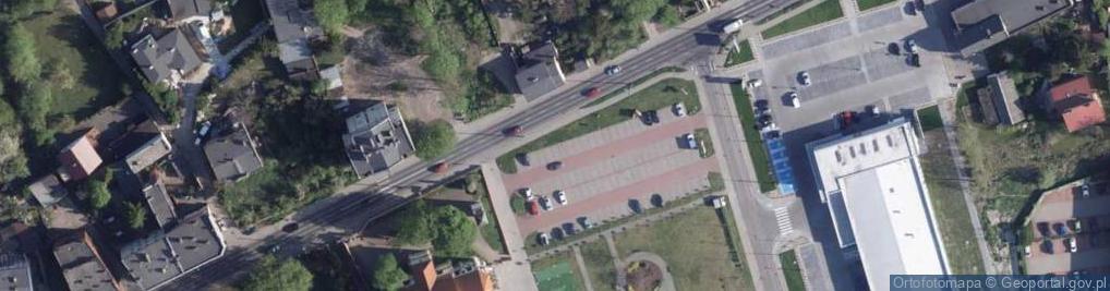 Zdjęcie satelitarne Franciszkańskie Liceum Ogólnokształcące W Toruniu