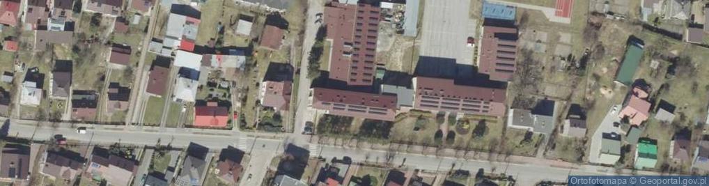 Zdjęcie satelitarne I Liceum Ogólnokształcące Dla Dorosłych W Biłgoraju
