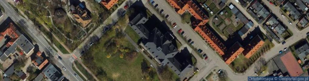 Zdjęcie satelitarne I Liceum Ogólnokształcące Dla Dorosłych W Lęborku