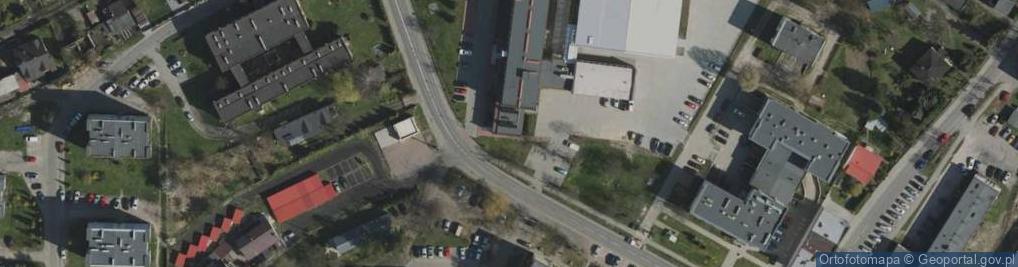 Zdjęcie satelitarne I Liceum Ogólnokształcące Dla Dorosłych W Myszkowie