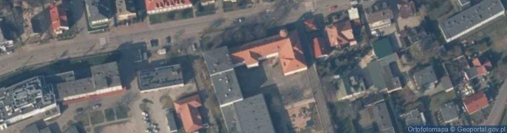 Zdjęcie satelitarne I Liceum Ogólnokształcące Dla Dorosłych W Nowogardzie