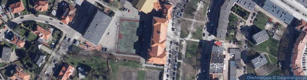 Zdjęcie satelitarne I Liceum Ogólnokształcące Dla Dorosłych W Nysie