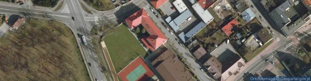 Zdjęcie satelitarne I Liceum Ogólnokształcące Dla Dorosłych