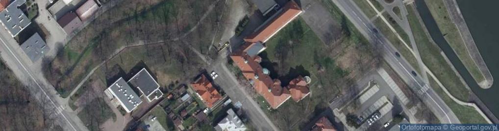 Zdjęcie satelitarne I Liceum Ogólnokształcące Im. Henryka Sienkiewicza