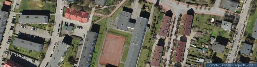 Zdjęcie satelitarne I Liceum Ogólnokształcące Im. Jana III Sobieskiego W Wejherowie