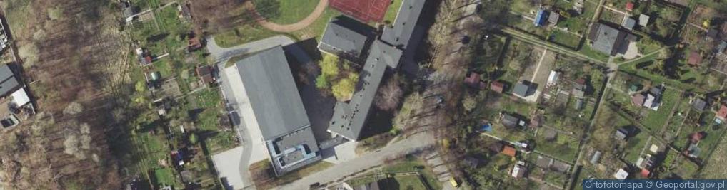 Zdjęcie satelitarne I Liceum Ogólnokształcące Im. Karola Miarki