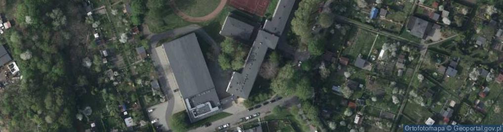 Zdjęcie satelitarne I Liceum Ogólnokształcące Im. Karola Miarki