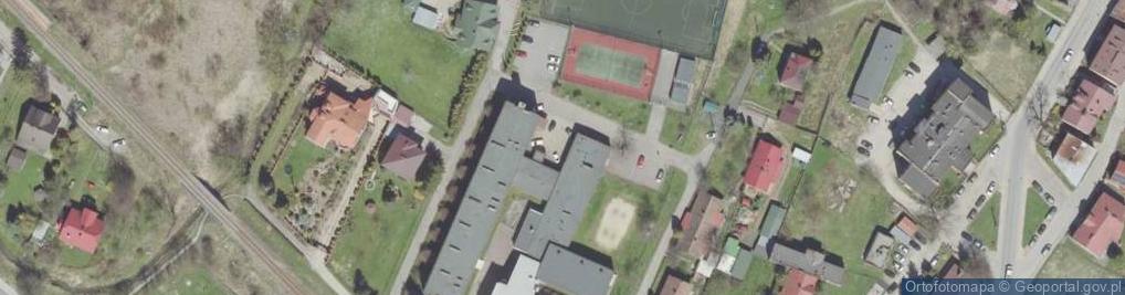 Zdjęcie satelitarne I Liceum Ogólnokształcące Im. Komisji Edukacji Narodowej W Sanoku