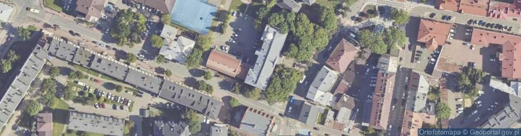 Zdjęcie satelitarne I Liceum Ogólnokształcące Im. Króla Stanisława Leszczyńskiego W Jaśle