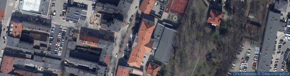 Zdjęcie satelitarne I Liceum Ogólnokształcące Im. Ks. J. Kompałły I W. Lipskiego