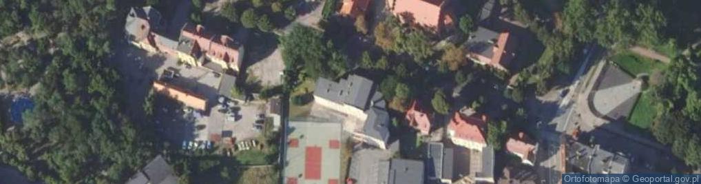 Zdjęcie satelitarne I Liceum Ogólnokształcące Im. Marii Skłodowskiej-Curie
