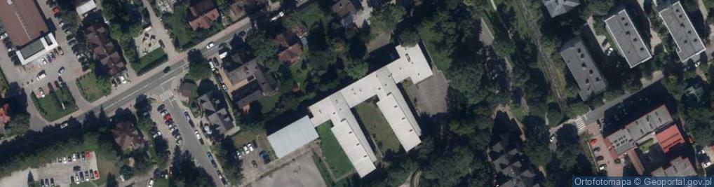 Zdjęcie satelitarne I Liceum Ogólnokształcace Im. Oswalda Balzera W Zakopanem