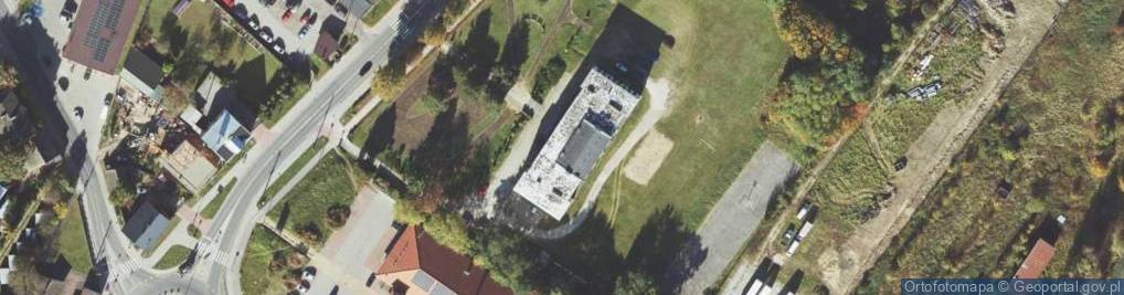 Zdjęcie satelitarne I Liceum Ogólnokształcace Im. Powstańców Śląskich W Praszce