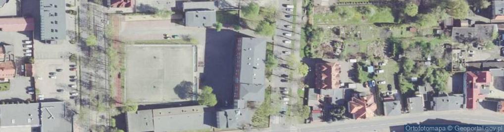 Zdjęcie satelitarne I Liceum Ogólnokształcące Im. Rodu Leszczyńskich W Lesznie