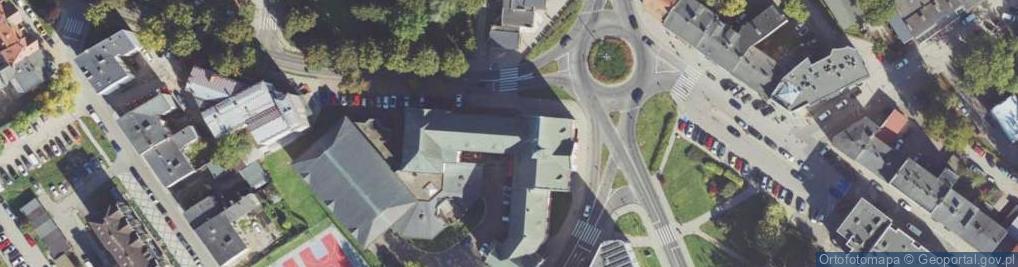 Zdjęcie satelitarne I Liceum Ogólnokształcące Im. Stanisława Dubois