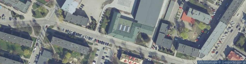 Zdjęcie satelitarne I Liceum Ogólnokształcące Im. Tadeusza Kościuszki W Bielsku Podlaskim