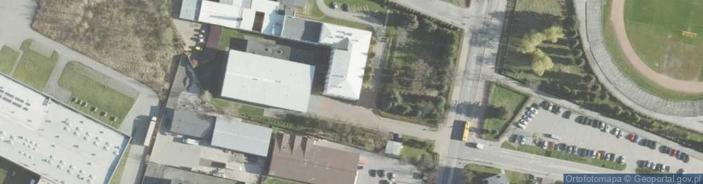 Zdjęcie satelitarne I Liceum Ogólnokształcące Im. Tadeusza Kościuszki W Starachowicach