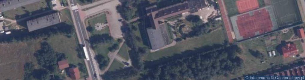 Zdjęcie satelitarne I Liceum Ogólnokształcące Im. Tarasa Szewczenki W Białym Borze