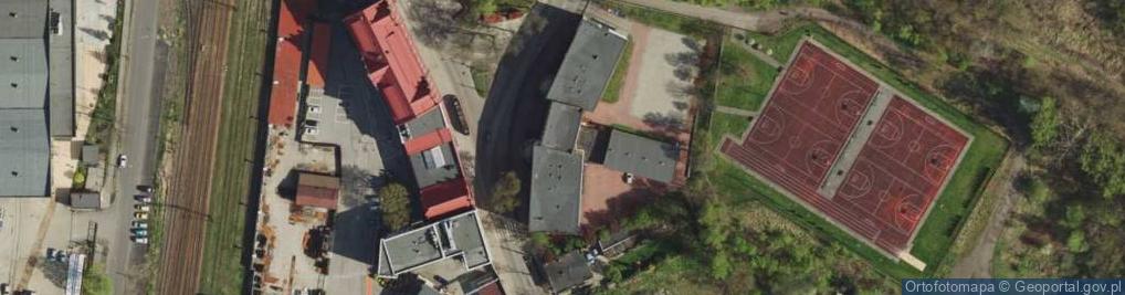 Zdjęcie satelitarne I Liceum Ogólnokształcące Im. Walentego Roździeńskiego W Sosnowcu