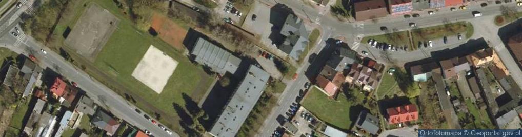 Zdjęcie satelitarne I Liceum Ogólnokształcące Imienia Józefa Chełmońskiego W Łowiczu