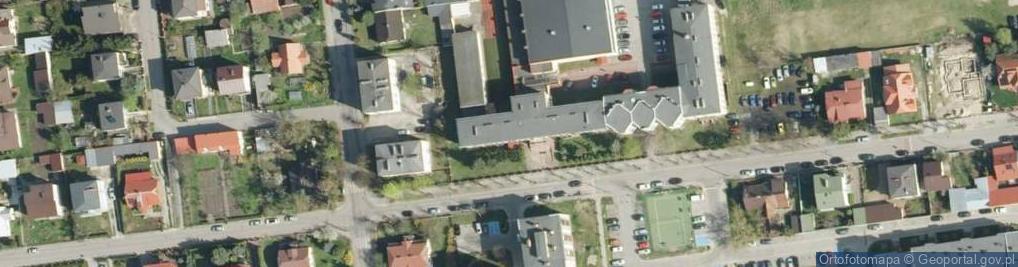 Zdjęcie satelitarne I Liceum Ogólnokształcące W Lubartowie