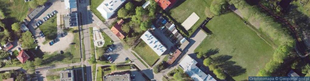 Zdjęcie satelitarne I Liceum Ogólnokształcace W Parczewie