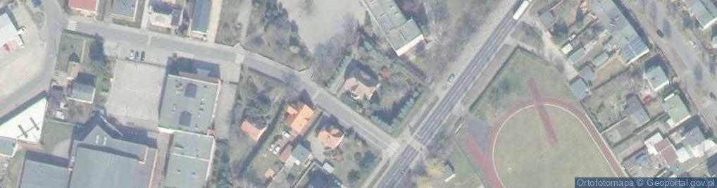 Zdjęcie satelitarne I Liceum Ogólnokształcące