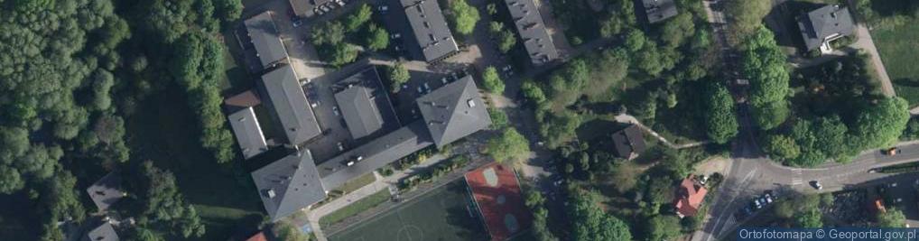 Zdjęcie satelitarne I LO w ZS im. 14 Pułku Powstańców Śląskich