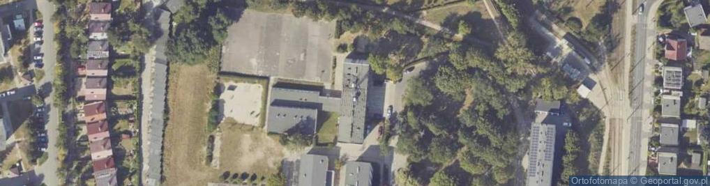 Zdjęcie satelitarne I Społeczne Liceum Ogólnokształcące