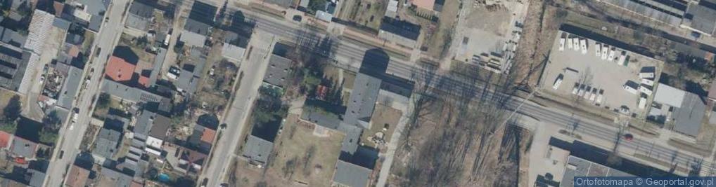 Zdjęcie satelitarne I Uzupełniające Liceum Ogólnokształcące Dla Dorosłych W Konstantynowie Łódzkim