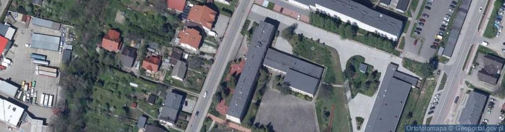 Zdjęcie satelitarne II Liceum Ogólnokształcące Dla Dorosłych W Andrychowie