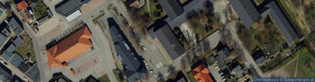 Zdjęcie satelitarne II Liceum Ogólnokształcące Dla Dorosłych W Lęborku