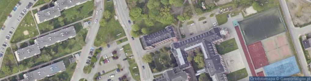 Zdjęcie satelitarne II Liceum Ogólnokształcące Dla Dorosłych W Nysie