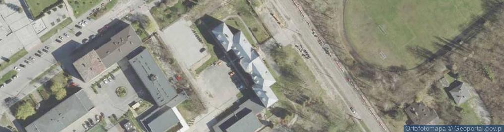 Zdjęcie satelitarne II Liceum Ogólnokształcące Im. Adama Mickiewicza W Skarżysku-Kamiennej