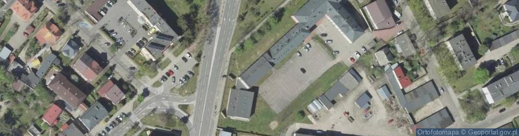 Zdjęcie satelitarne II Liceum Ogólnokształcące Im. C. k. Norwida