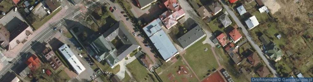 Zdjęcie satelitarne II Liceum Ogólnokształcące Im. Emilii Plater
