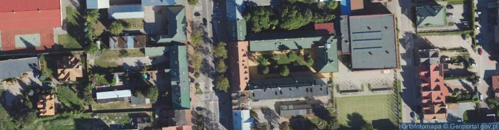 Zdjęcie satelitarne II Liceum Ogólnokształcące Im. Gen. Zygmunta Podhorskiego W Suwałkach