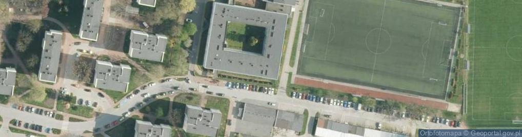 Zdjęcie satelitarne II Liceum Ogólnokształcące Im. Komisji Edukacji Narodowej W Puławach