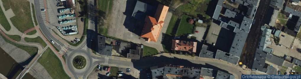 Zdjęcie satelitarne II Liceum Ogólnokształcące Im. Króla Jana III Sobieskiego