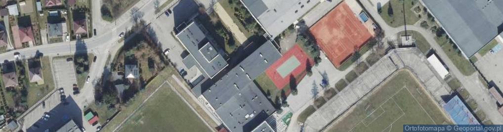 Zdjęcie satelitarne II Liceum Ogólnokształcące Im. Księdza Jana Twardowskiego