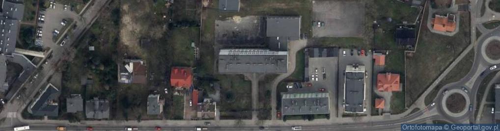 Zdjęcie satelitarne II Liceum Ogólnokształcące Im. Marii Skłodowskiej-Curie W Piotrkowie Trybunalskim