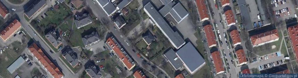 Zdjęcie satelitarne II Liceum Ogólnokształcące Im. Mikołaja Kopernika