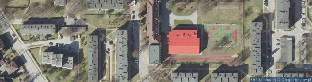 Zdjęcie satelitarne II Liceum Ogólnokształcące Im. Mikołaja Reja W Kraśniku