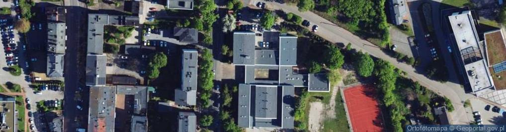 Zdjęcie satelitarne II Liceum Ogólnokształcące Im. Romualda Traugutta