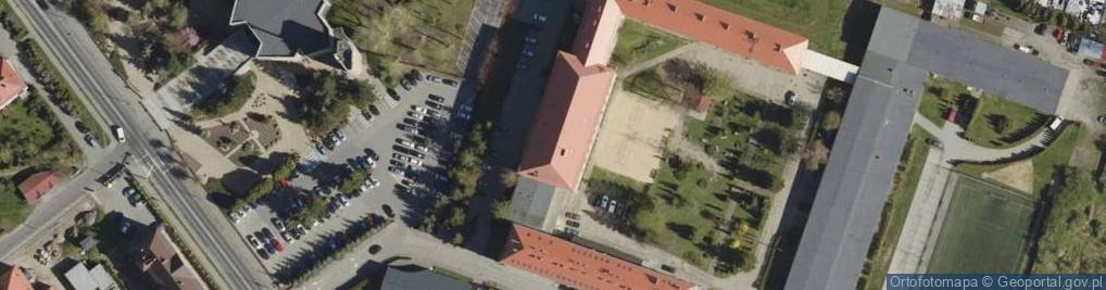 Zdjęcie satelitarne II Liceum Ogólnokształcace W Jarocinie