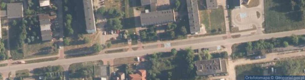 Zdjęcie satelitarne II Liceum Ogólnokształcące W Koluszkach