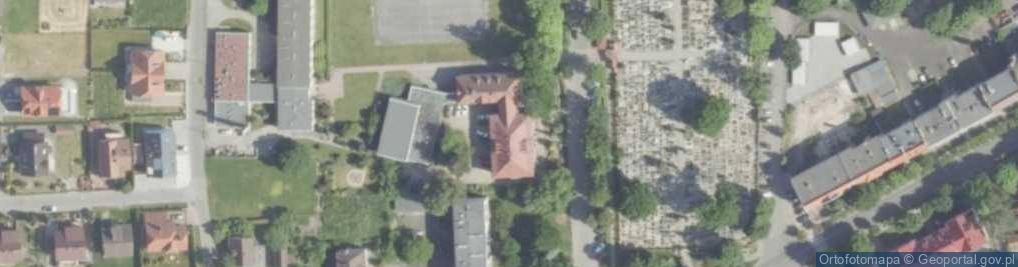 Zdjęcie satelitarne II Liceum Ogólnokształcące W Oleśnie