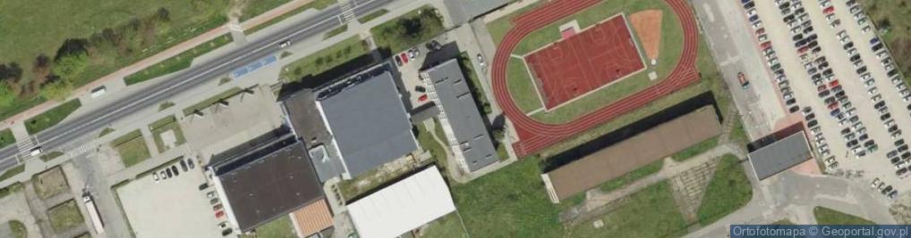 Zdjęcie satelitarne II Liceum Ogólnokształcące W Śremie