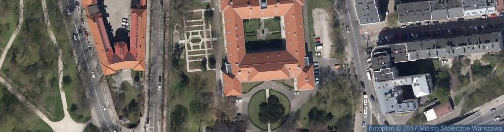 Zdjęcie satelitarne II Liceum Ogólnokształcące Z Oddziałami Dwujęzycznymi Im. Stefana Batorego